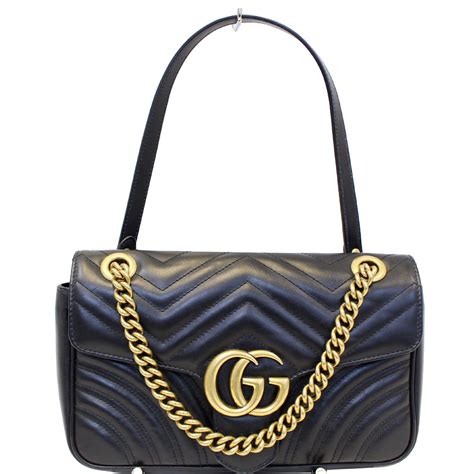 gucci marmont small matelassé crossbody bag